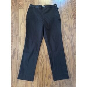 NWT's Lauren Ralph Lauren Brown Dress Pants Size 8 Straight Leg Trousers Career